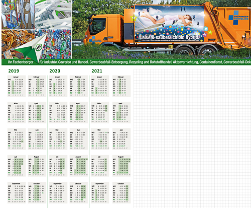 Werbedruckideen, Werbedrucke Herstellen, Kalender, individuelle Werbegeschenke